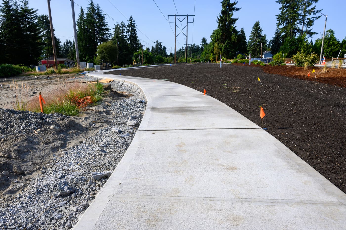 Commercial concrete flatwork